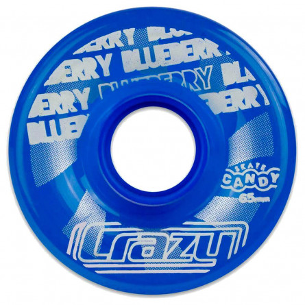 Crazy skates Wheel Candy BLUE 65MM 78A (4 wheels)