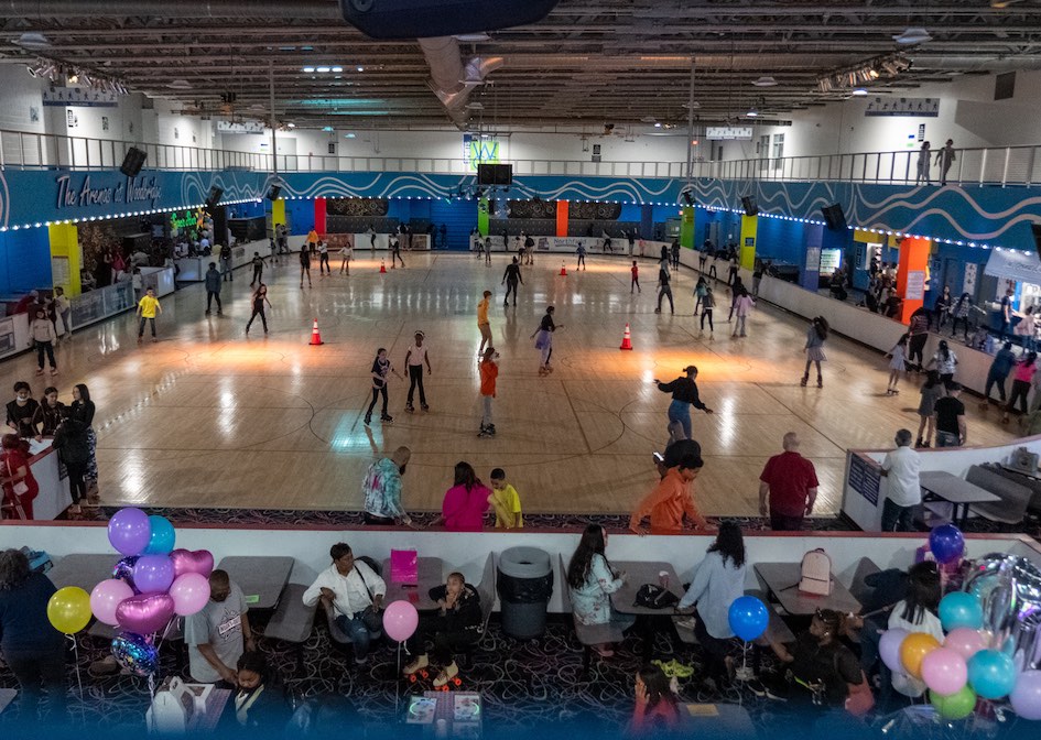 Roller Skating as a Social Activity: group skating events and building a skating community