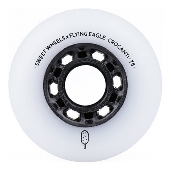 Flying Eagle Crocanti Wheels White (4-Pack)