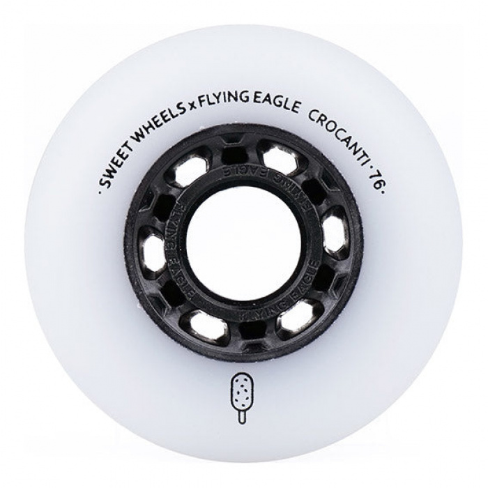 Flying Eagle Crocanti Wheels White (4-Pack)