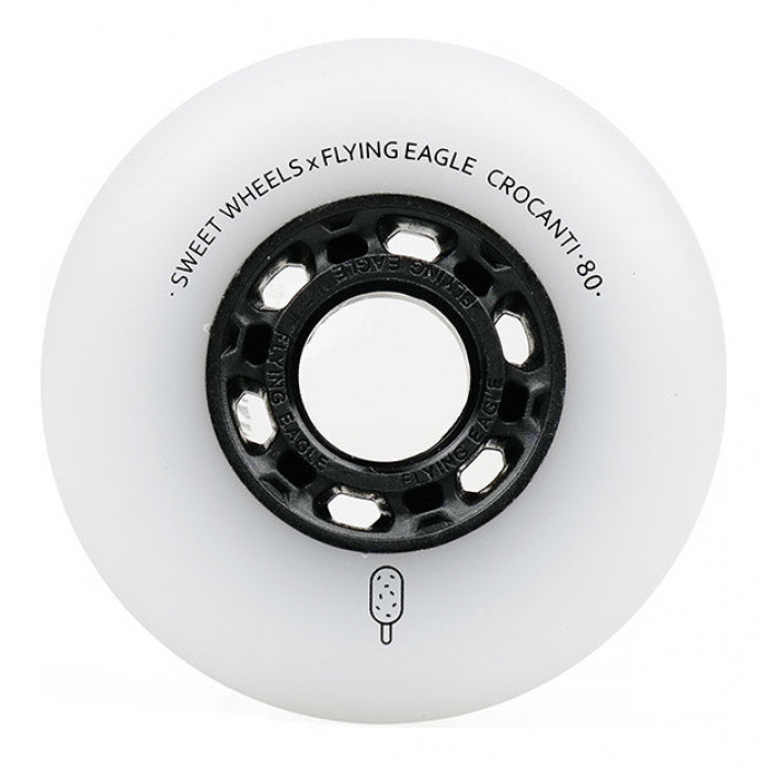 Flying Eagle Crocanti Wheels White (4-Pack)