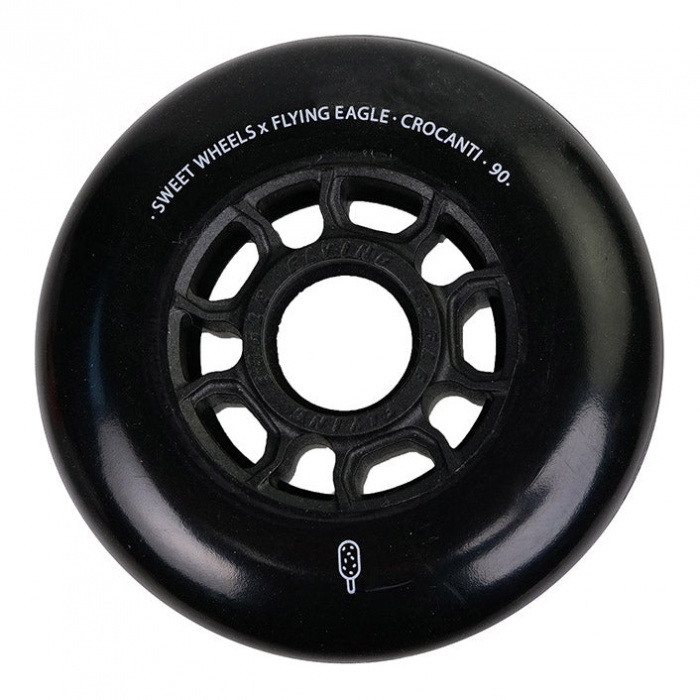 Flying Eagle Crocanti Wheels Black (1 Wheel)