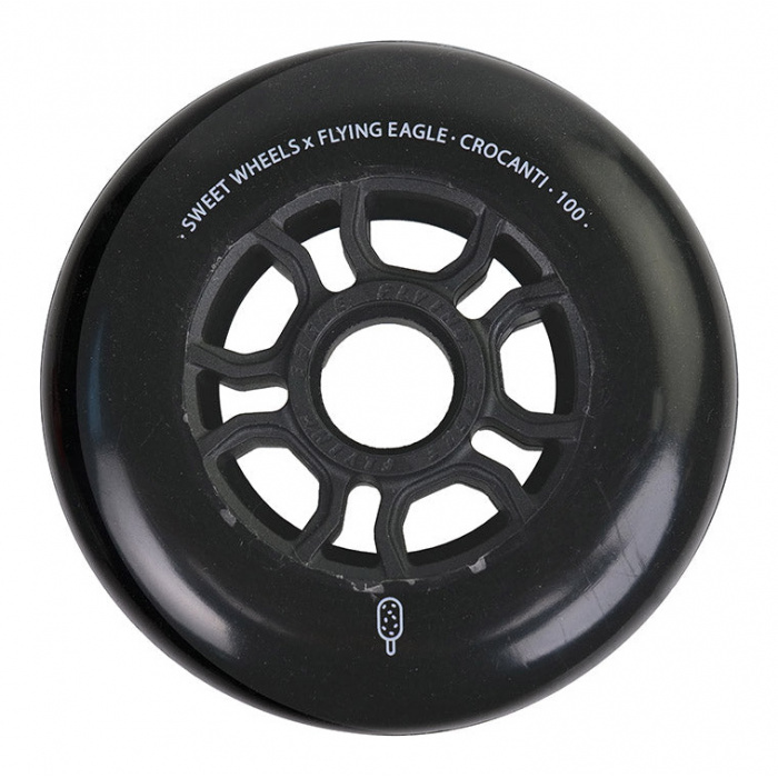 Flying Eagle Crocanti Wheels Black (1 Wheel)