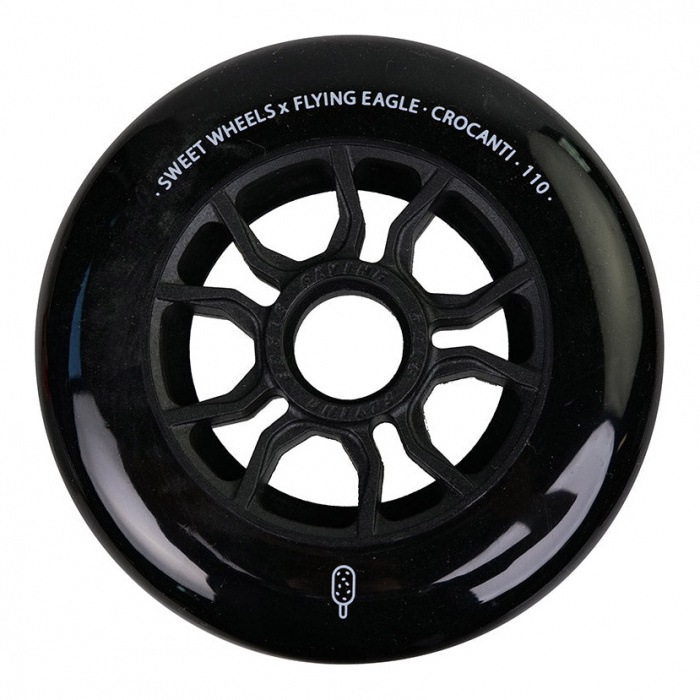 Flying Eagle Crocanti Wheels Black (1 Wheel) - 1 