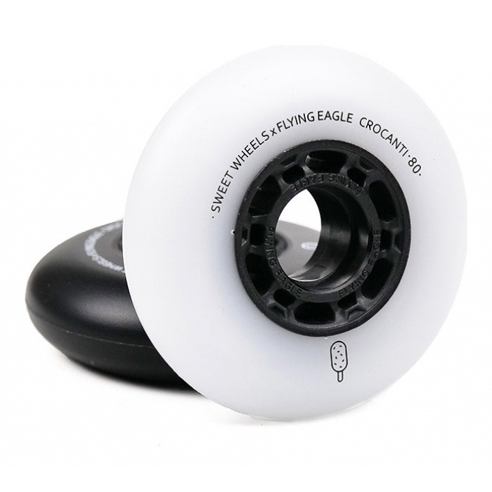 Flying Eagle Crocanti Wheels White (4-Pack) - 1 