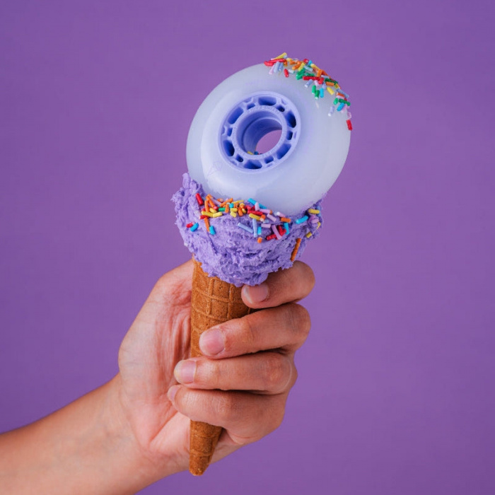 Flying Eagle Ice Cream Wheels Purple (4-Pack)