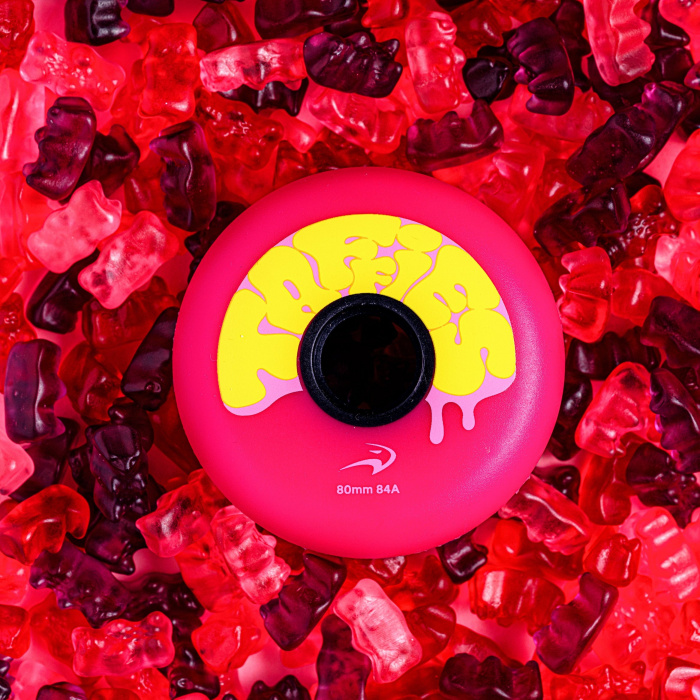 Flying Eagle Taffies 84A Wheels Pink (4-Pack) - 1 