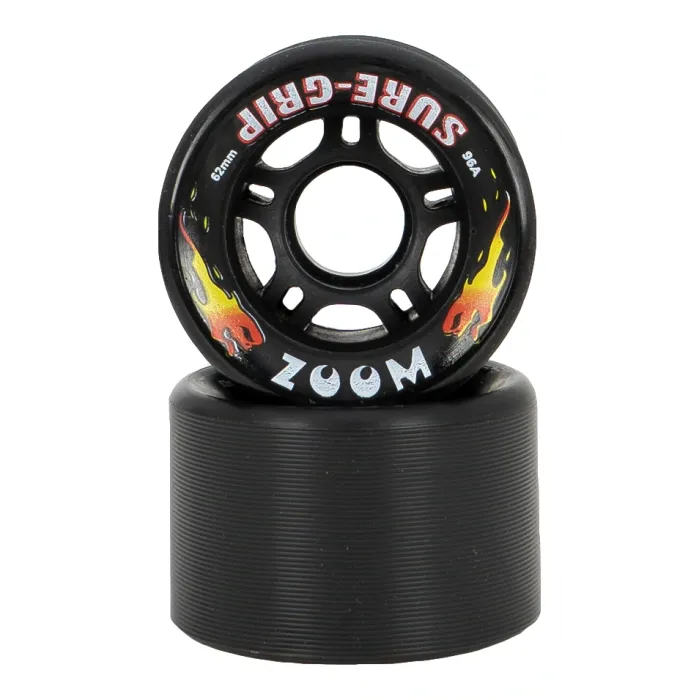 Sure-Grip Zoom Wheels — Red / 95A