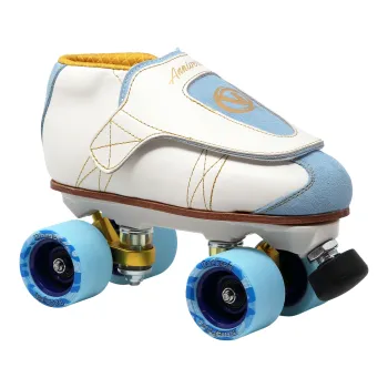 VNLA Anniversary Pro Blueprint w/ toe stops — White and Light Blue
