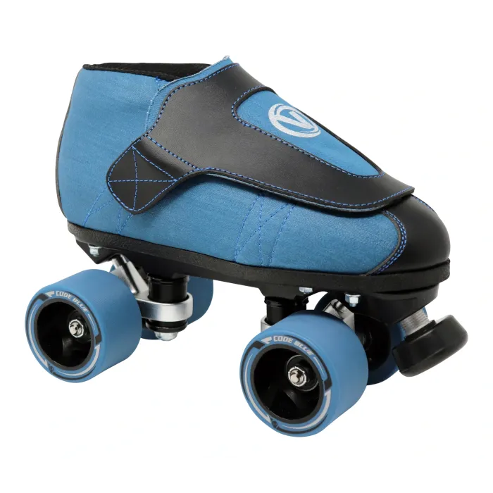 VNLA Code Blue with Toe Stops — Blue and Black