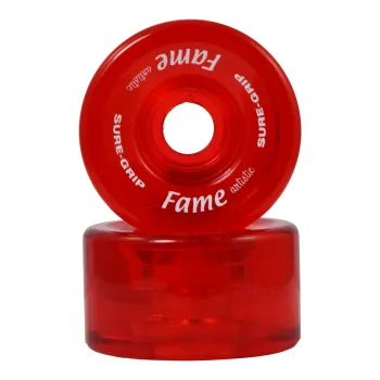 Sure-Grip Fame Clear Red 57MM (x8)