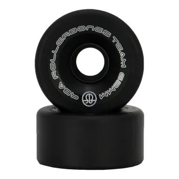 RollerBones Team Series Wheels Black 101A (x8)