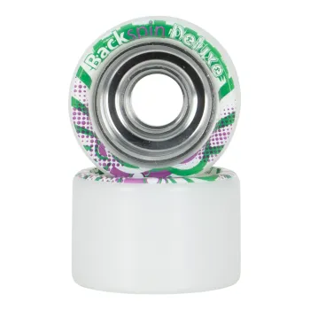Backspin Deluxe Wheels — Black and White / 97A
