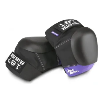 187 Killer Pro Derby Knee Pads — Black