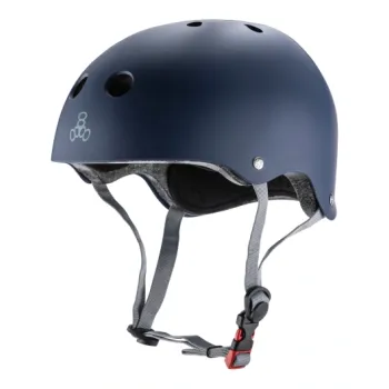 Triple 8 Dual Certified Helmet RUBBER — Black