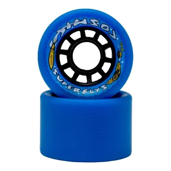 RC Sports Cosmic Speed Wheels Blue 90A 62MM (x8)