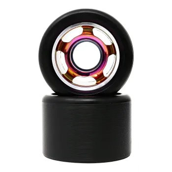 Backspin Eclipse Wheels Rainbow 95A 42mm wide 62MM (x8)