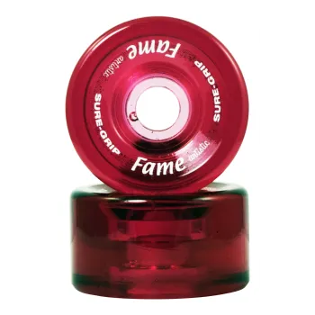 Sure-Grip Fame Clear Pink 57MM (x8)