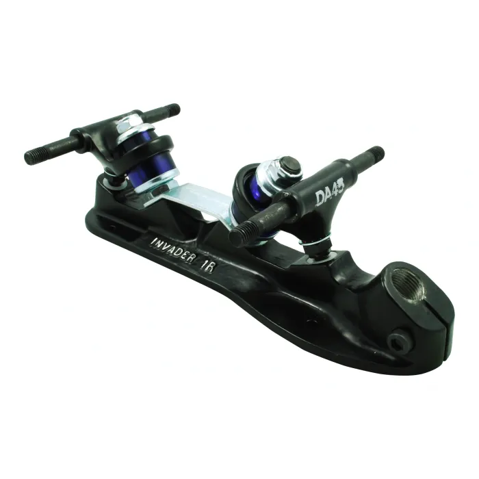 Sure-Grip Invader Plate with DA45 trucks — Black