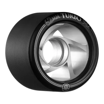 Roller Bones Turbo Speed Wheels — Black / 101A