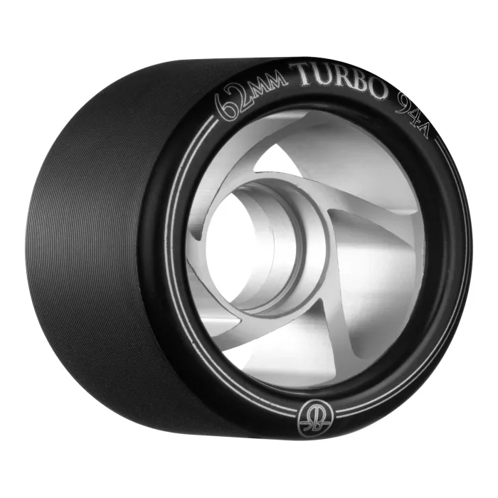 Roller Bones Turbo Speed Wheels — White / 85A