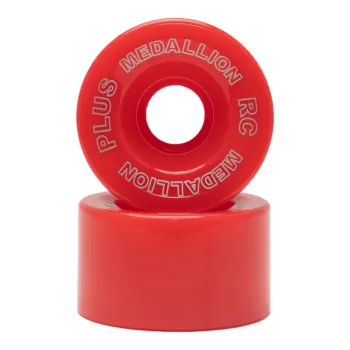 RC Sports Medallion Plus Wheels Red 96A 57MM (x8)