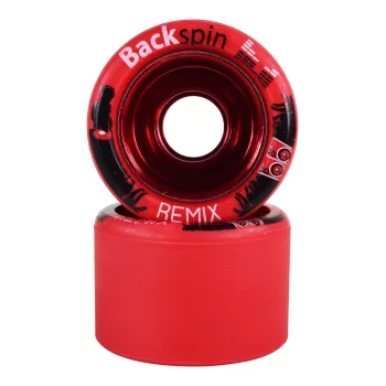 Backspin Remix Wheels Red 95A 62MM (x8)