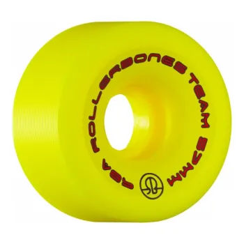 RollerBones Team Series Wheels Yellow 98A (x8)