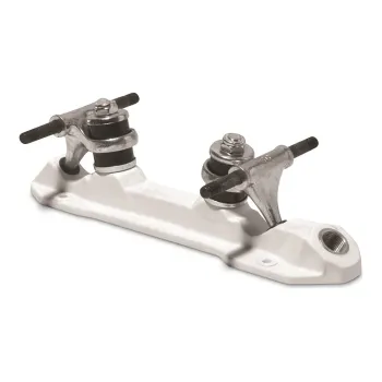 Sure-Grip Rock Plate with Trucks White