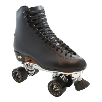 Riedell 220 Century Roller Bones Black
