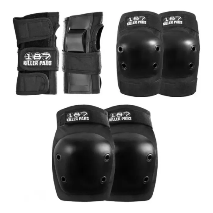 187 Killer Junior Pads Tri Pack — Green