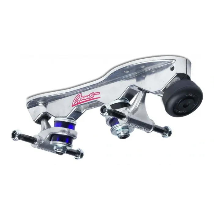 Sure Grip Avanti Aluminum Plate with Trucks — Silver