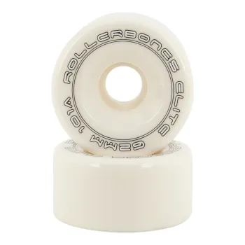 RollerBones Elite Wheels White 101A (x8)