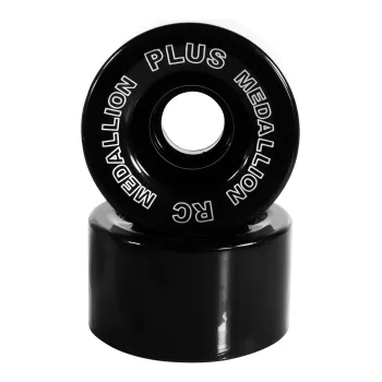 RC Sports Medallion Plus Wheels Black 96A 57MM (x8)