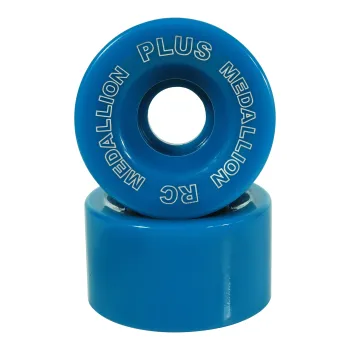 RC Sports Medallion Plus Wheels Blue 96A 57MM (x8)