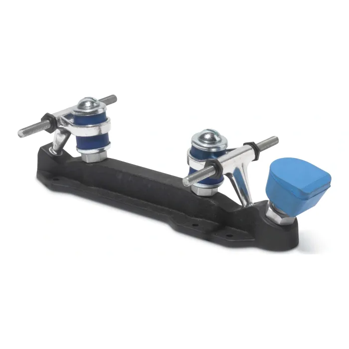 Sure-Grip Nova Plate Complete with Trucks — Black