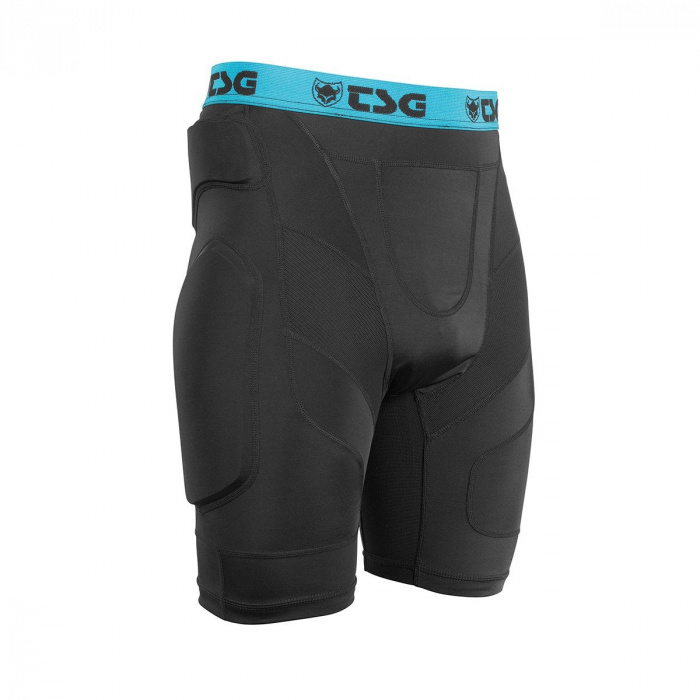 TSG Crash Pant A Protective Shorts - Black