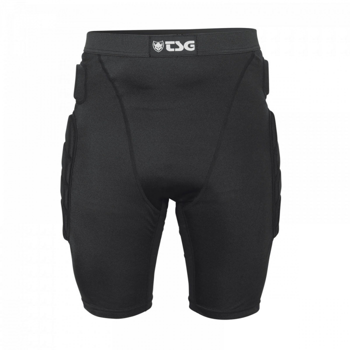 TSG Crash Pant All Terrain Protective Shorts - Black - 1 