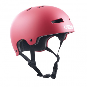 TSG Evolution Helmet - Satin Gentle Red