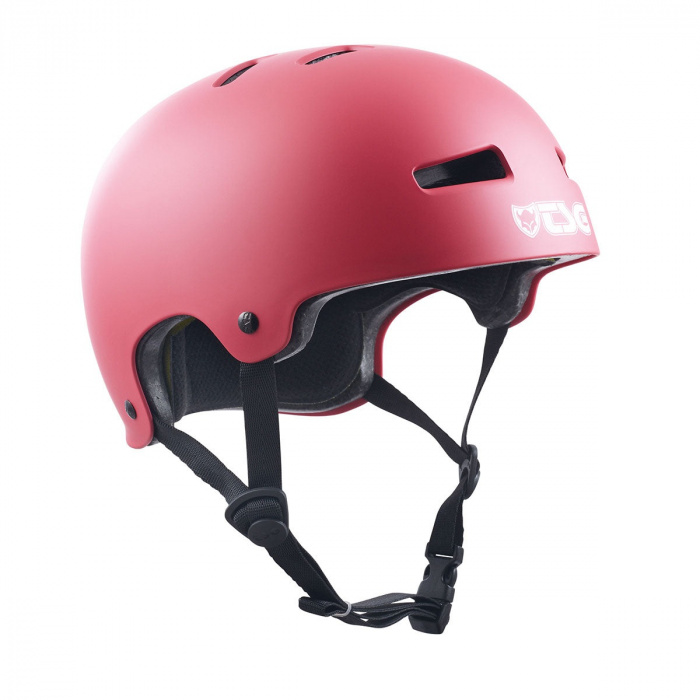 TSG Evolution Helmet - Satin Gentle Red