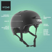 TSG Evolution Helmet - Satin Purple Magic