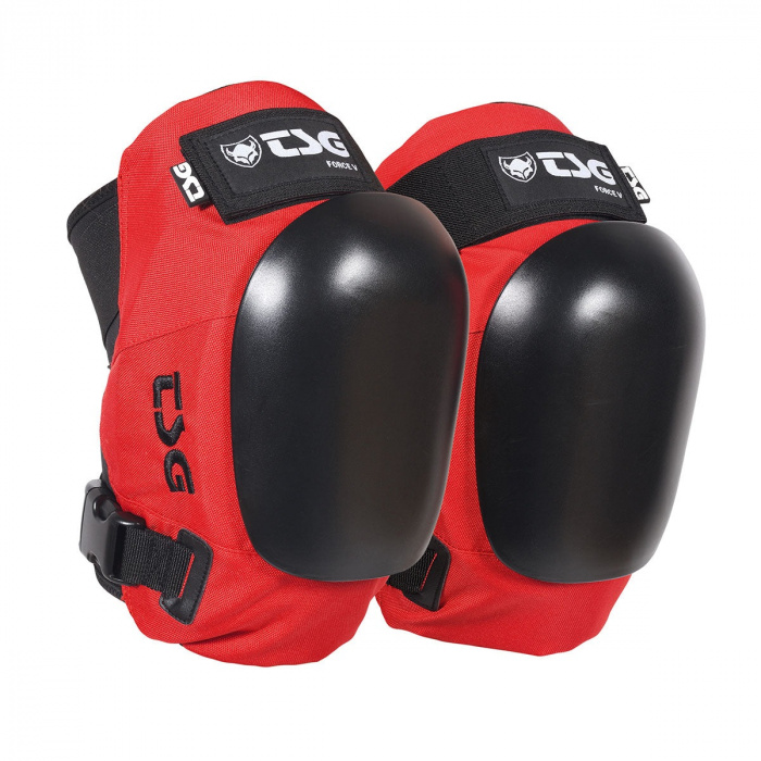 TSG Force V Knee Pads - Red