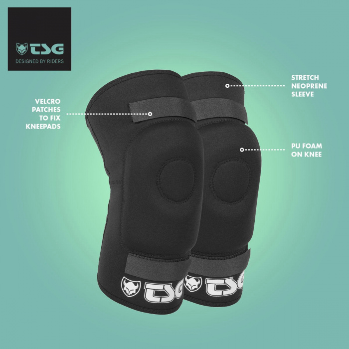 TSG Knee Gasket Brace AD - Black - 7 