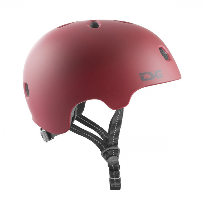 TSG Meta Helmet - Satin Oxblood