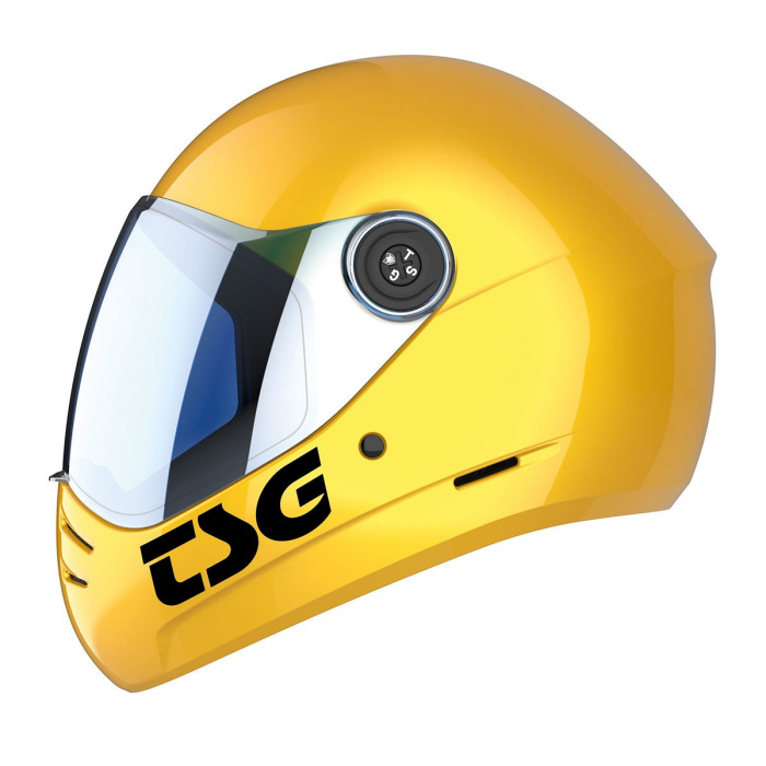 TSG Pass 2.0 Full Face Helmet - Gloss GoldRush - 1 