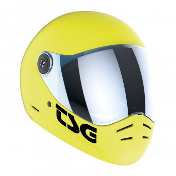 TSG Pass 2.0 Full Face Helmet - Satin Acid Yellow