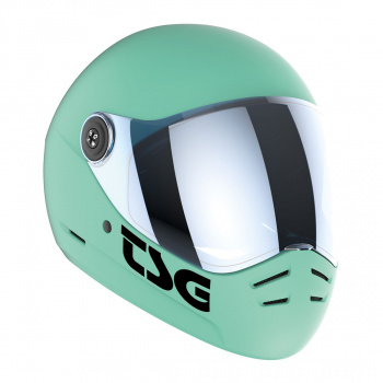 TSG Pass 2.0 Full Face Helmet - Satin Mint Blue