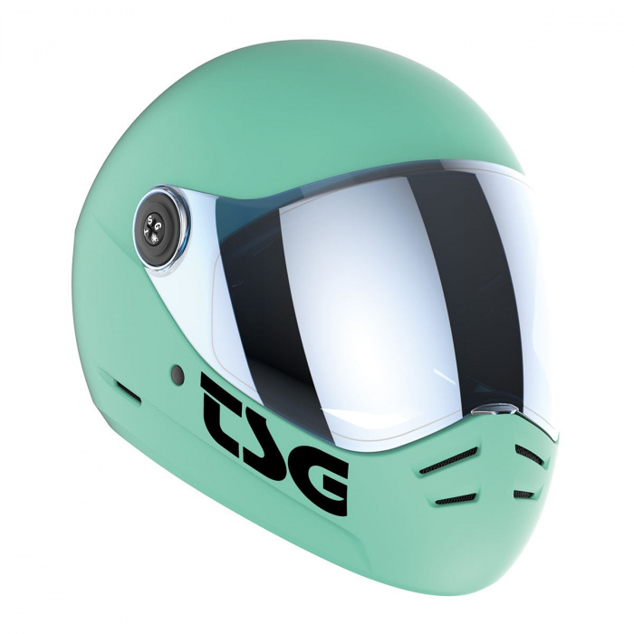TSG Pass 2.0 Full Face Helmet - Satin Mint Blue