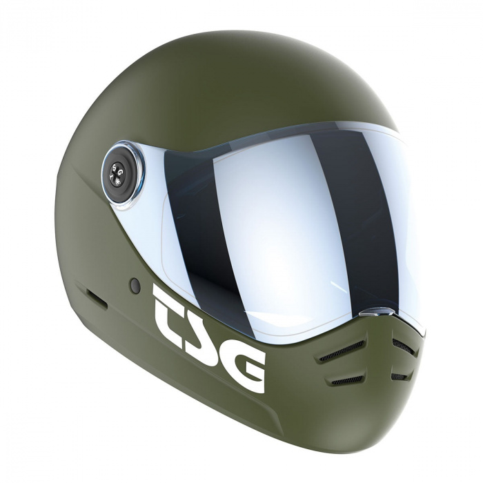 TSG Pass 2.0 Full Face Helmet - Satin Olive