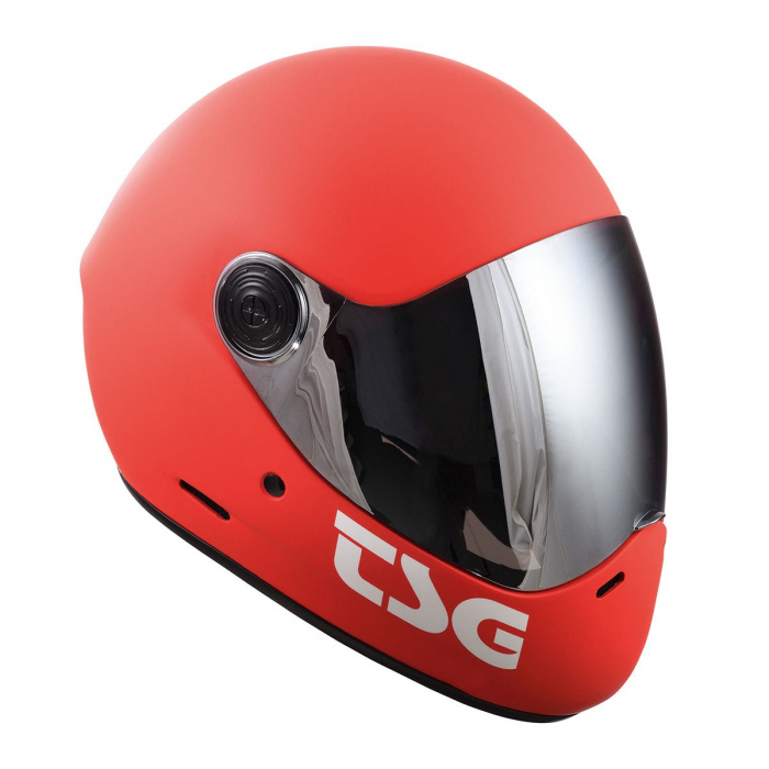 TSG Pass Pro Full Face Helmet - Matt Red